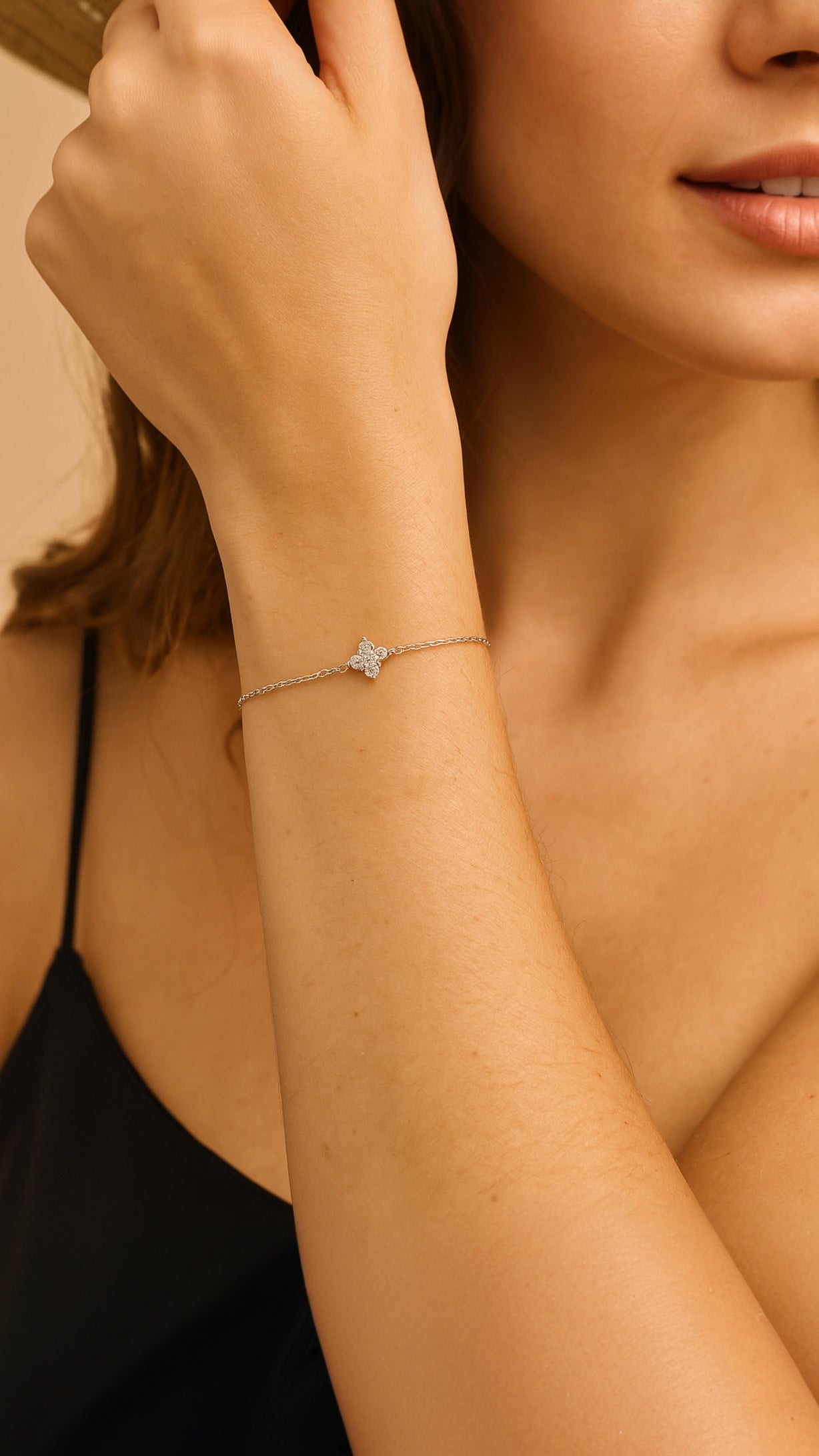 Pulsera de hoja de amante