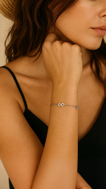 Pulsera de destellos infinitos