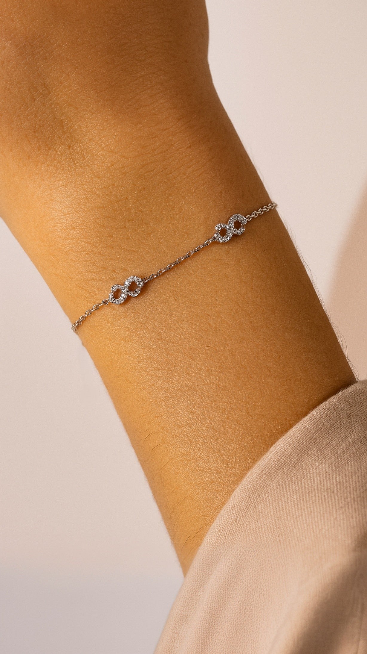 Pulsera de destellos infinitos