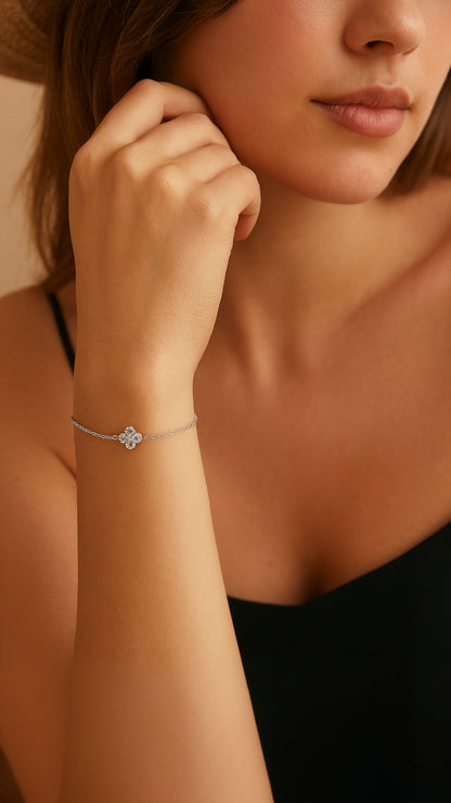 Celestial Clover Bracelet