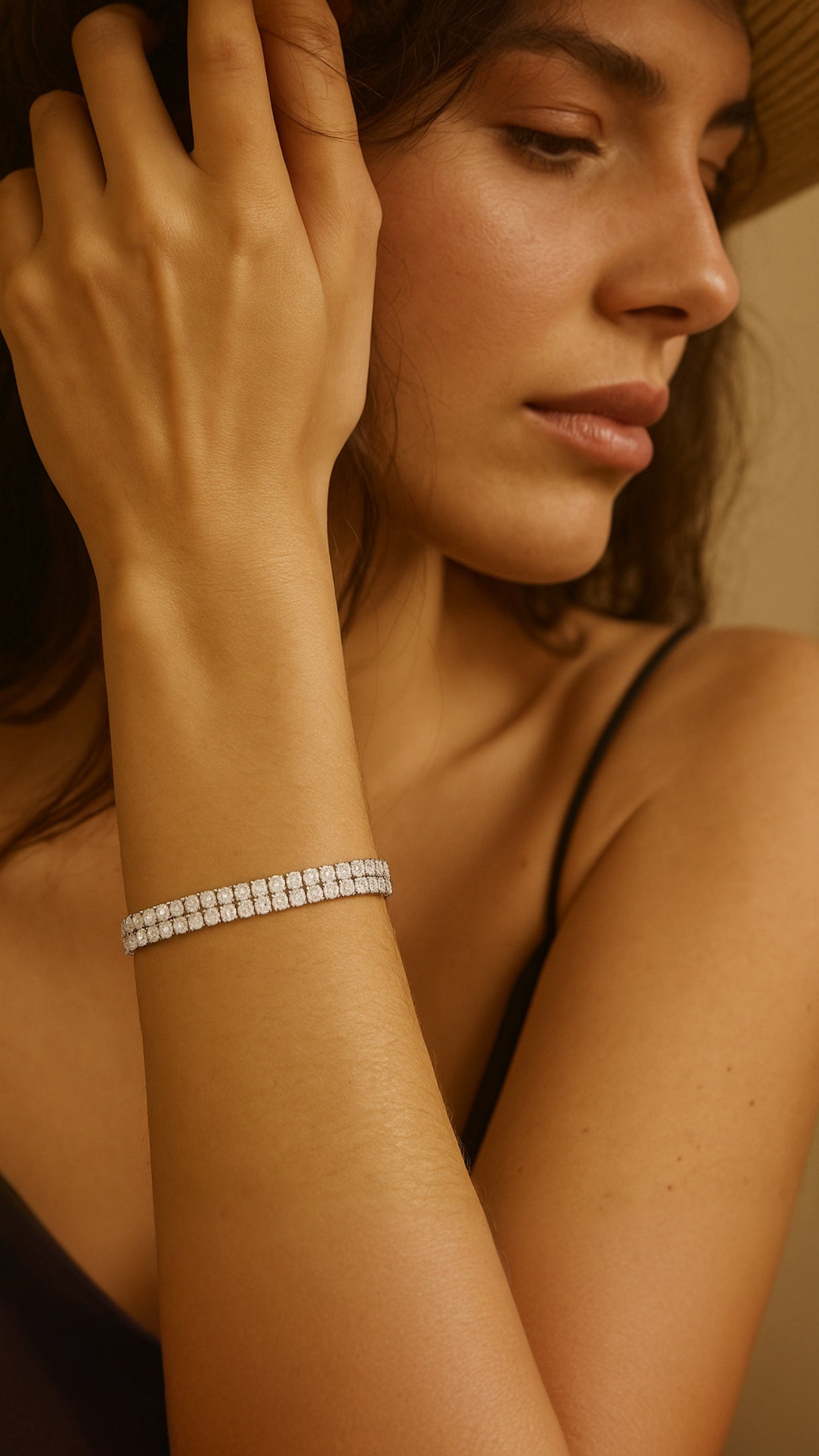 Eclipse Tennis Bracelet