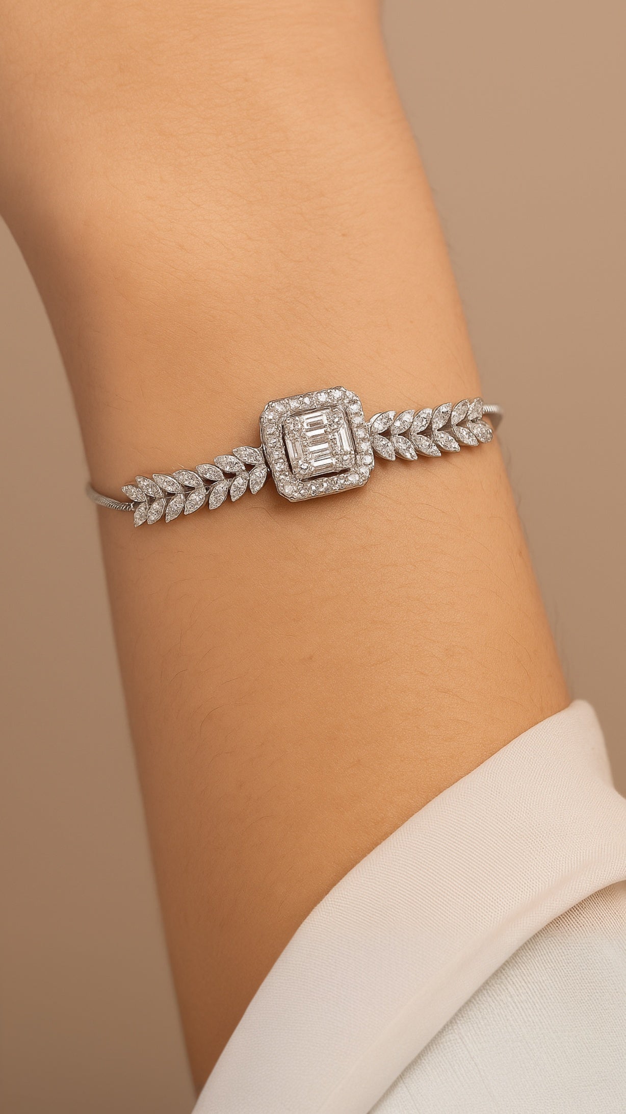 Crystal Veil Bracelet