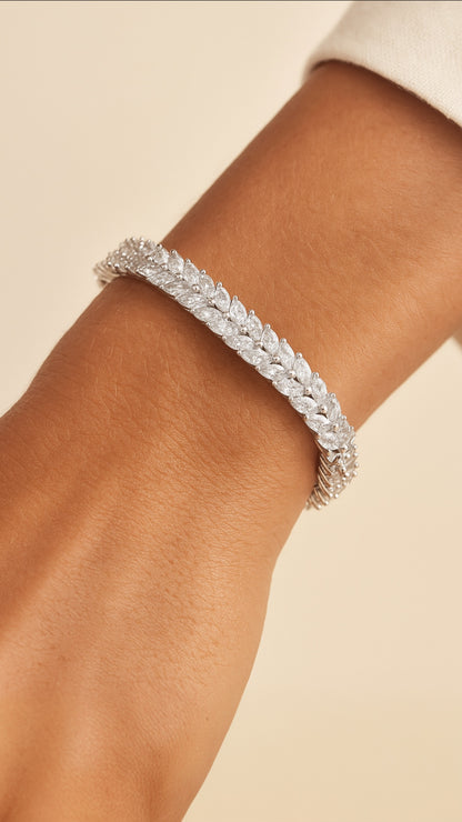 Frosted Petals Bracelet