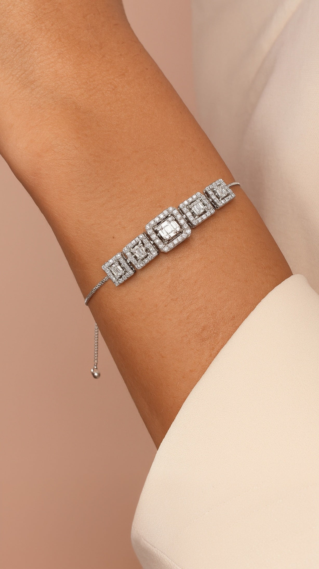 Radiant Crescent Bracelet