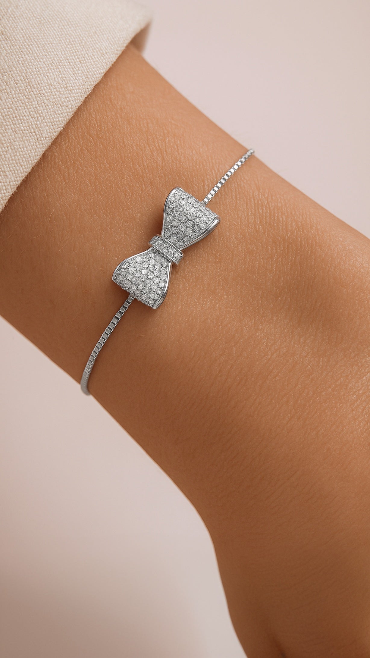 Bowtie Brilliance Bracelet