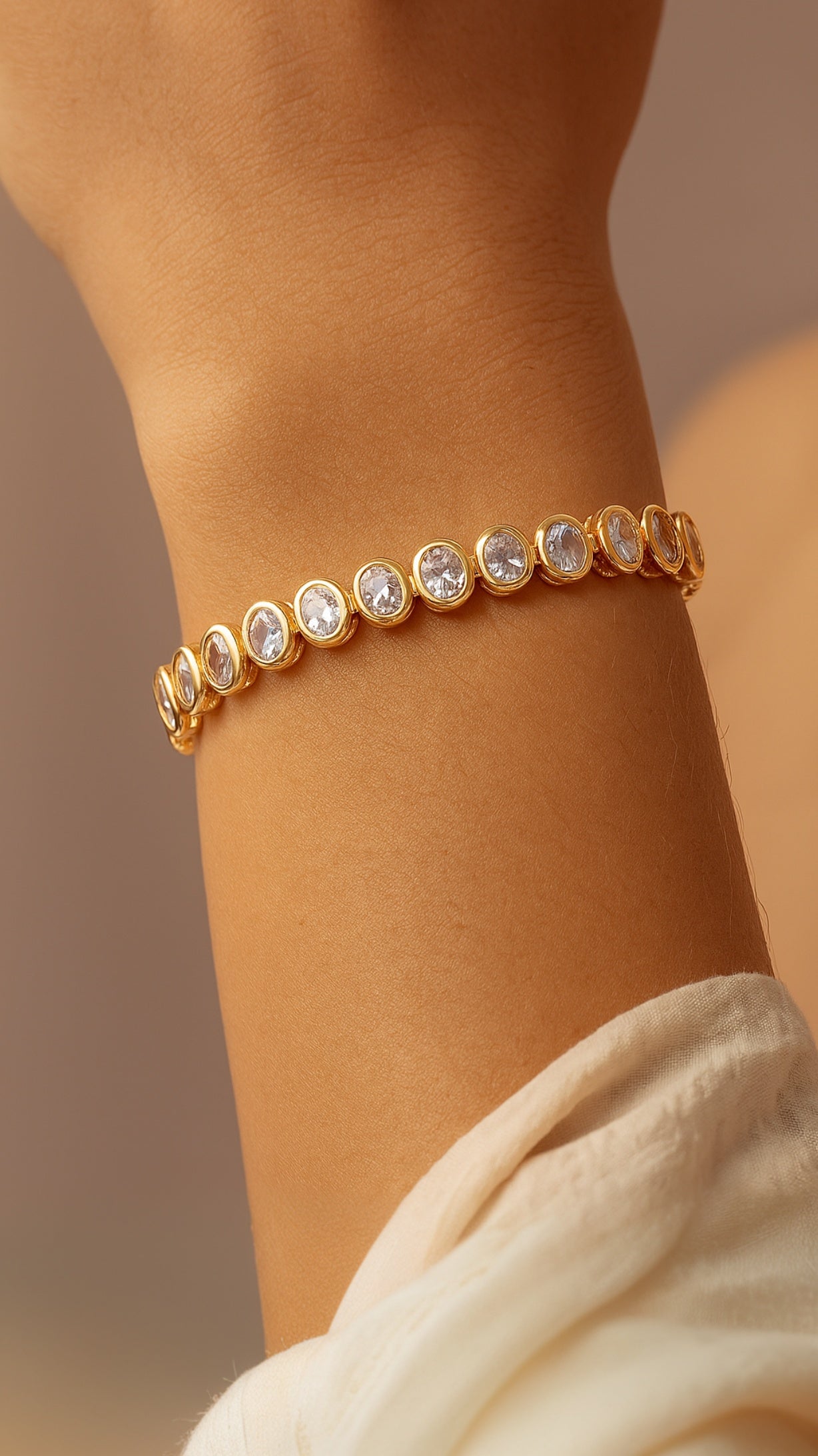 Gilded Eternity Bracelet