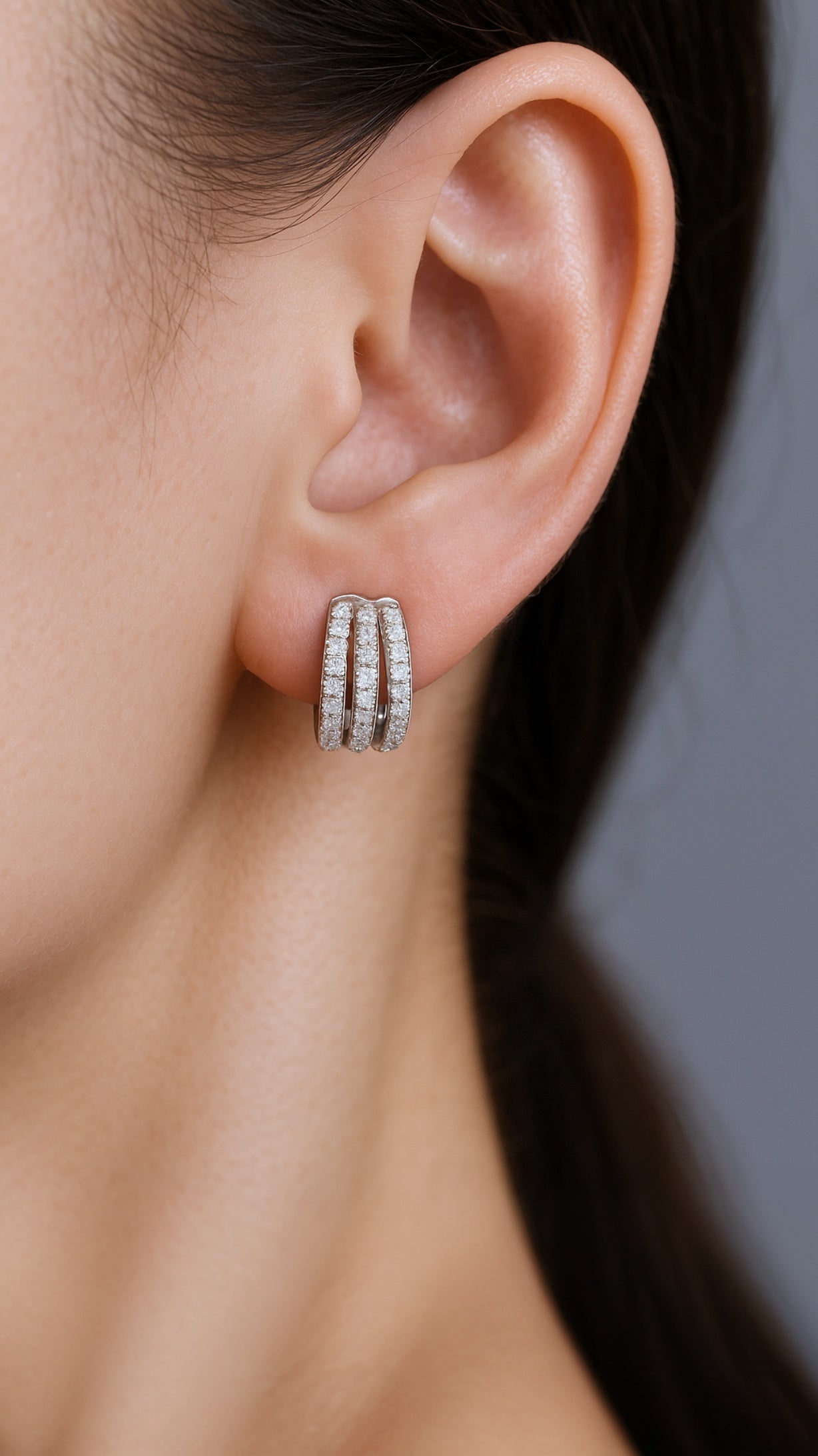 Pendientes de diamantes divinos