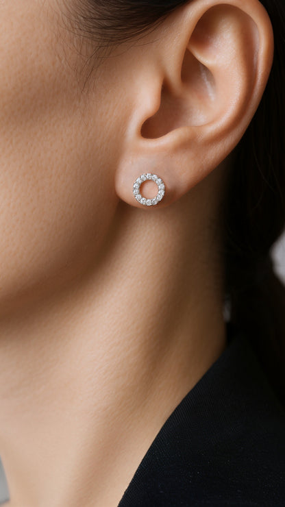 Orecchini Eternity Hoops