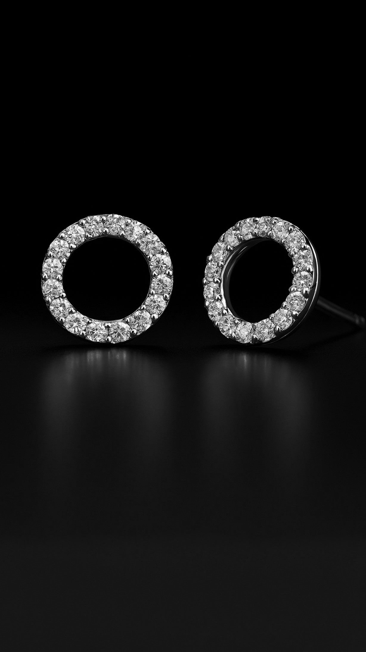 Orecchini Eternity Hoops