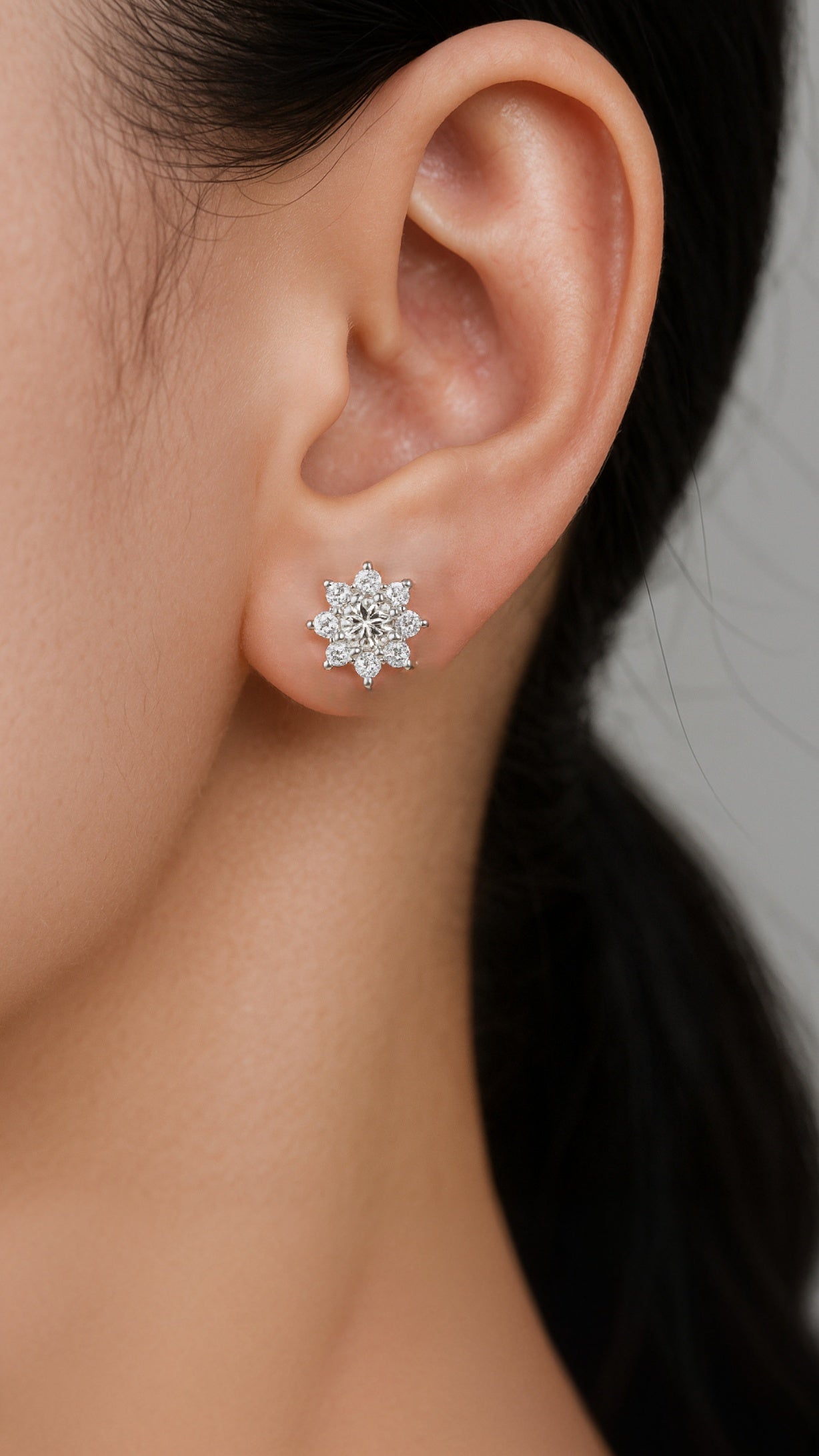 Pendientes Glamour Escarchado