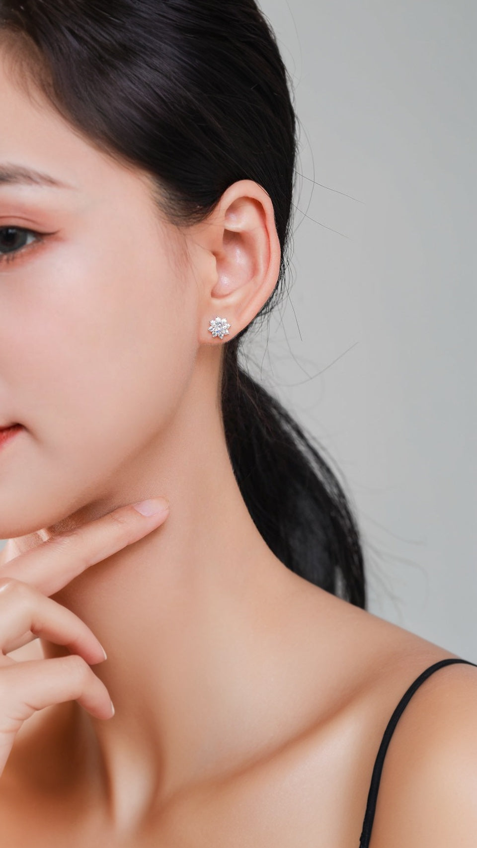 Pendientes Glamour Escarchado