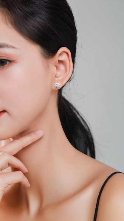 Pendientes Glamour Escarchado