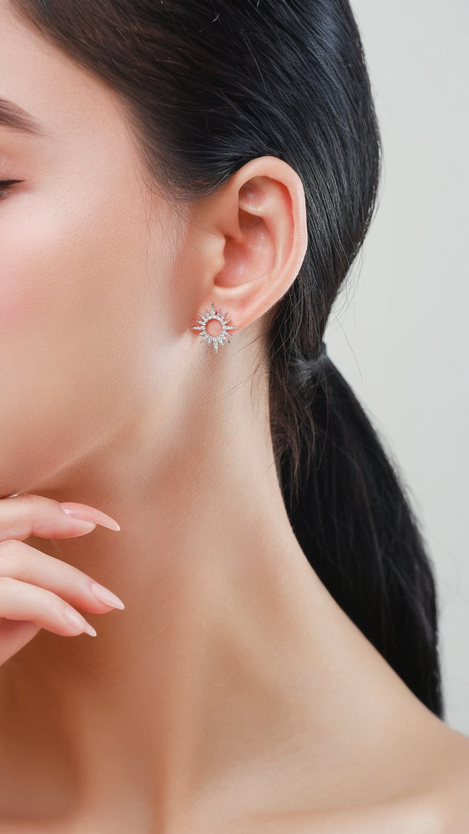 Pendientes de resplandor solar