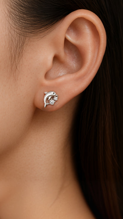Pendientes Dolphin Delight