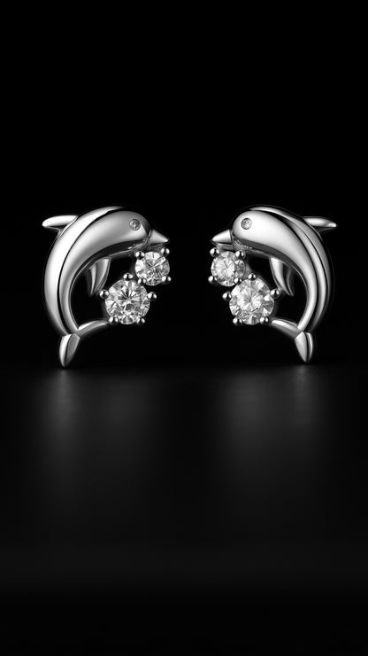 Pendientes Dolphin Delight