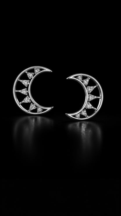 Orecchini Lunar Luminary