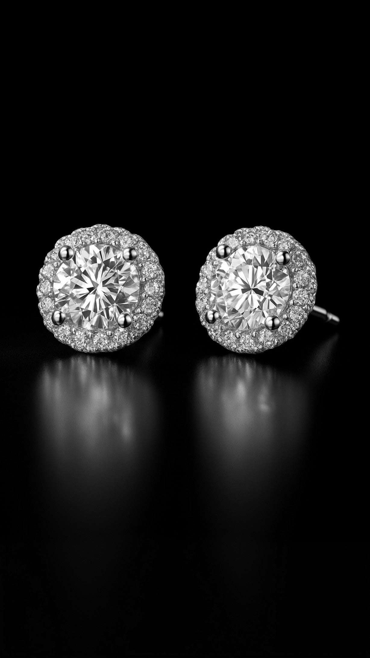 Orecchini di Opulenza in Diamante