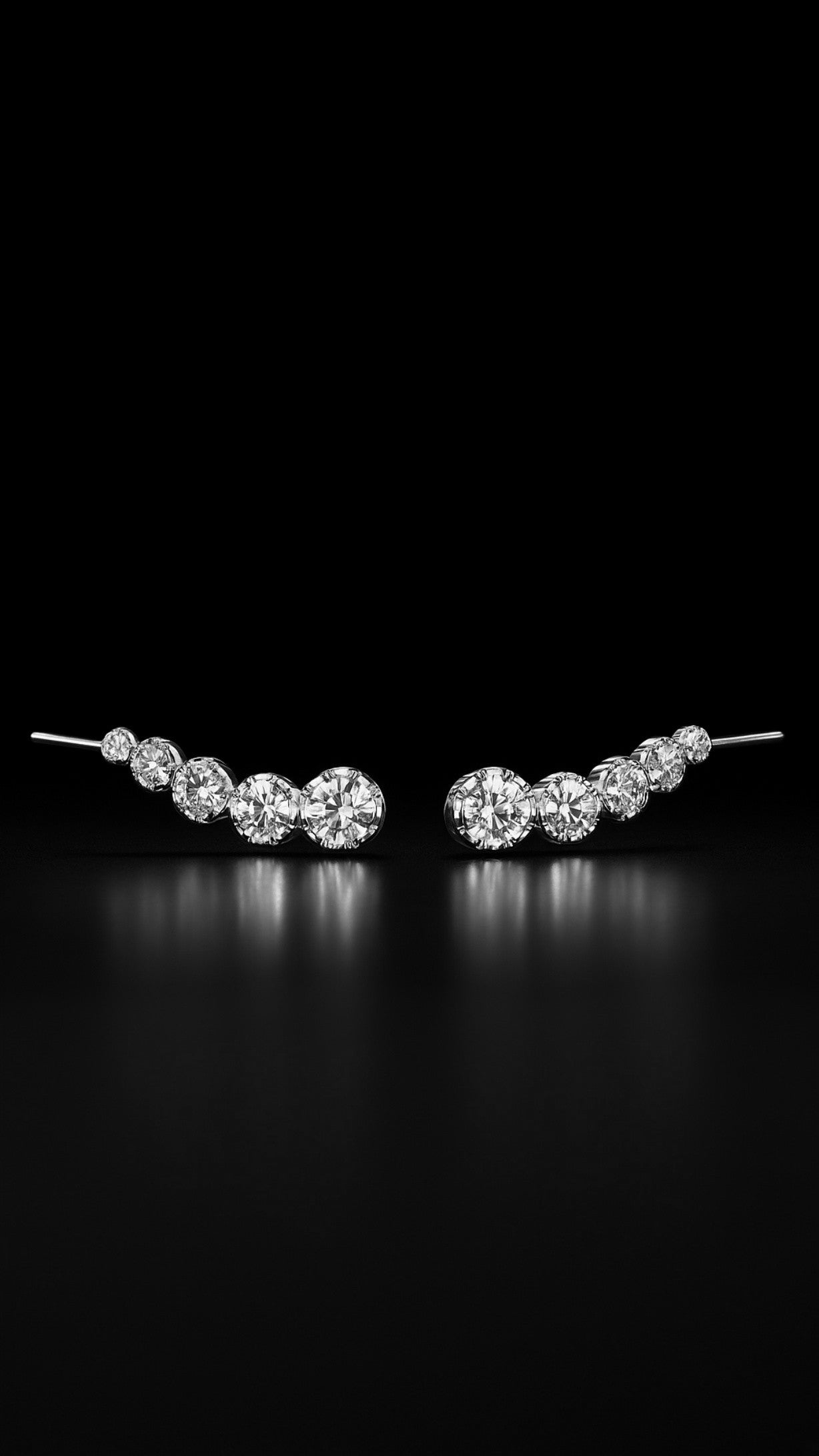 Orecchini Orbit Glamourosi