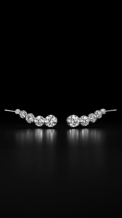 Orecchini Orbit Glamourosi