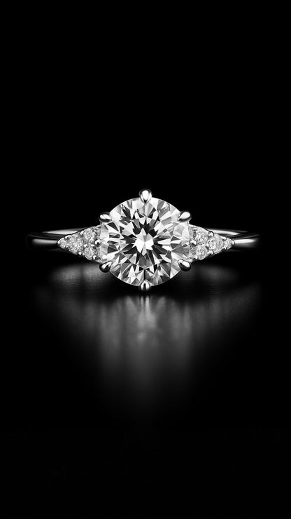 Anillo de ensueño de diamantes