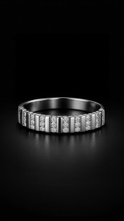 Shimmering Cascade Ring