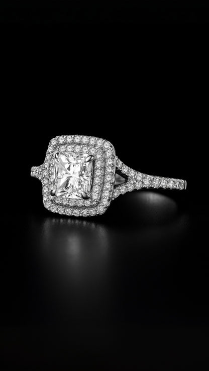 Lustrous Moonlight Ring