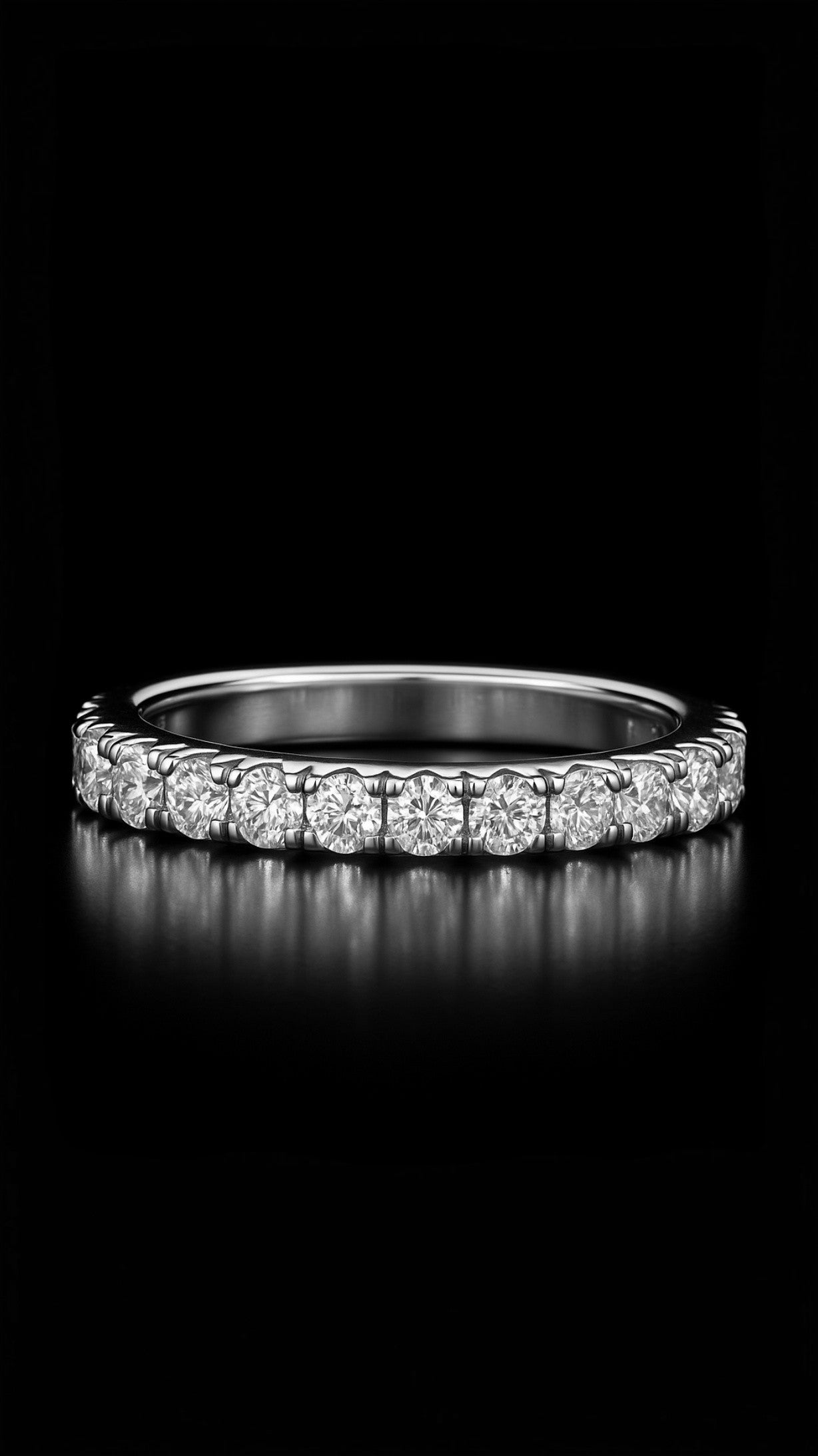 Anillo de luz de estrellas serena