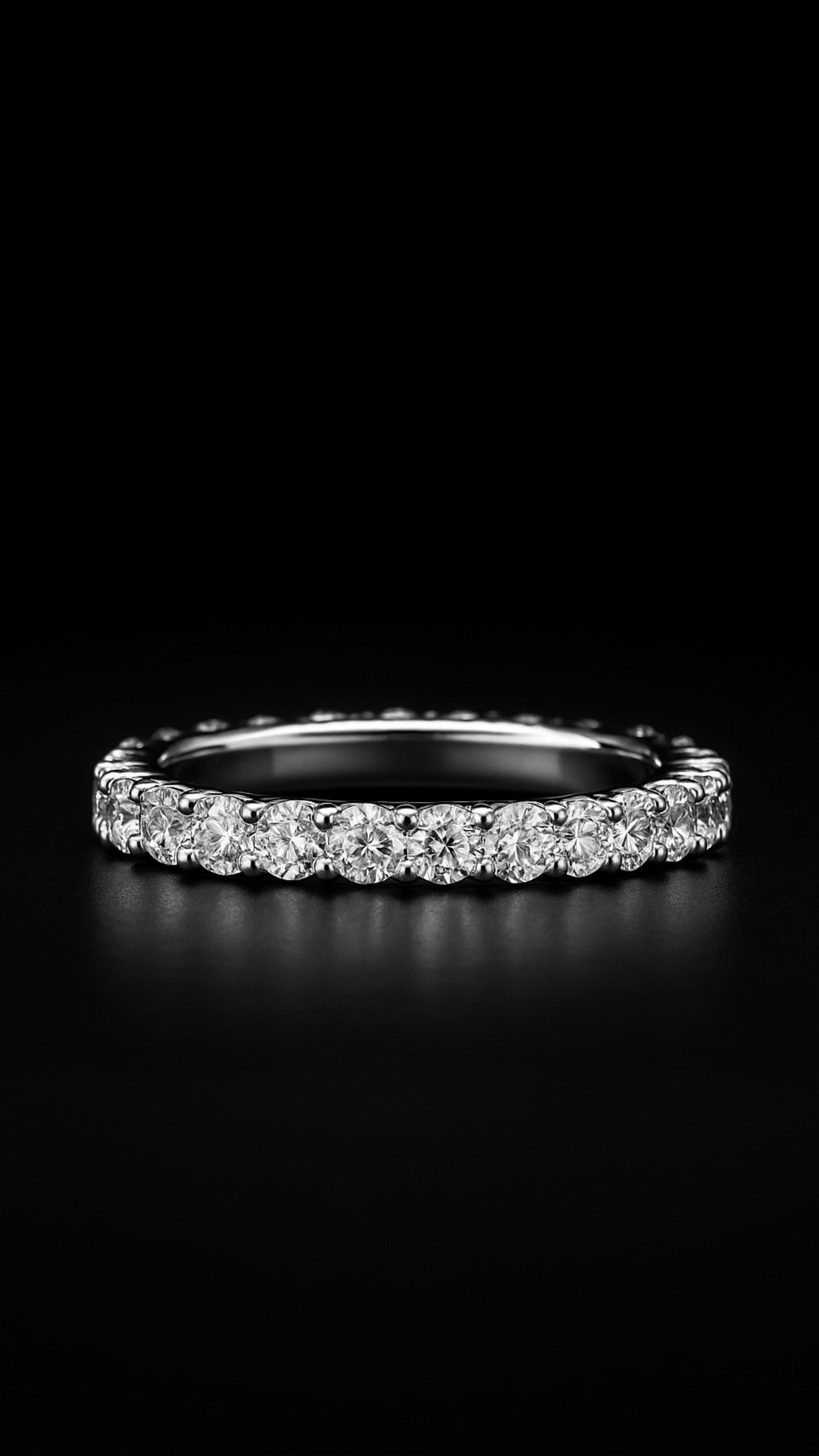 Anillo apilable de eternidad
