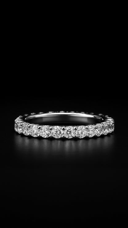Anillo apilable de eternidad