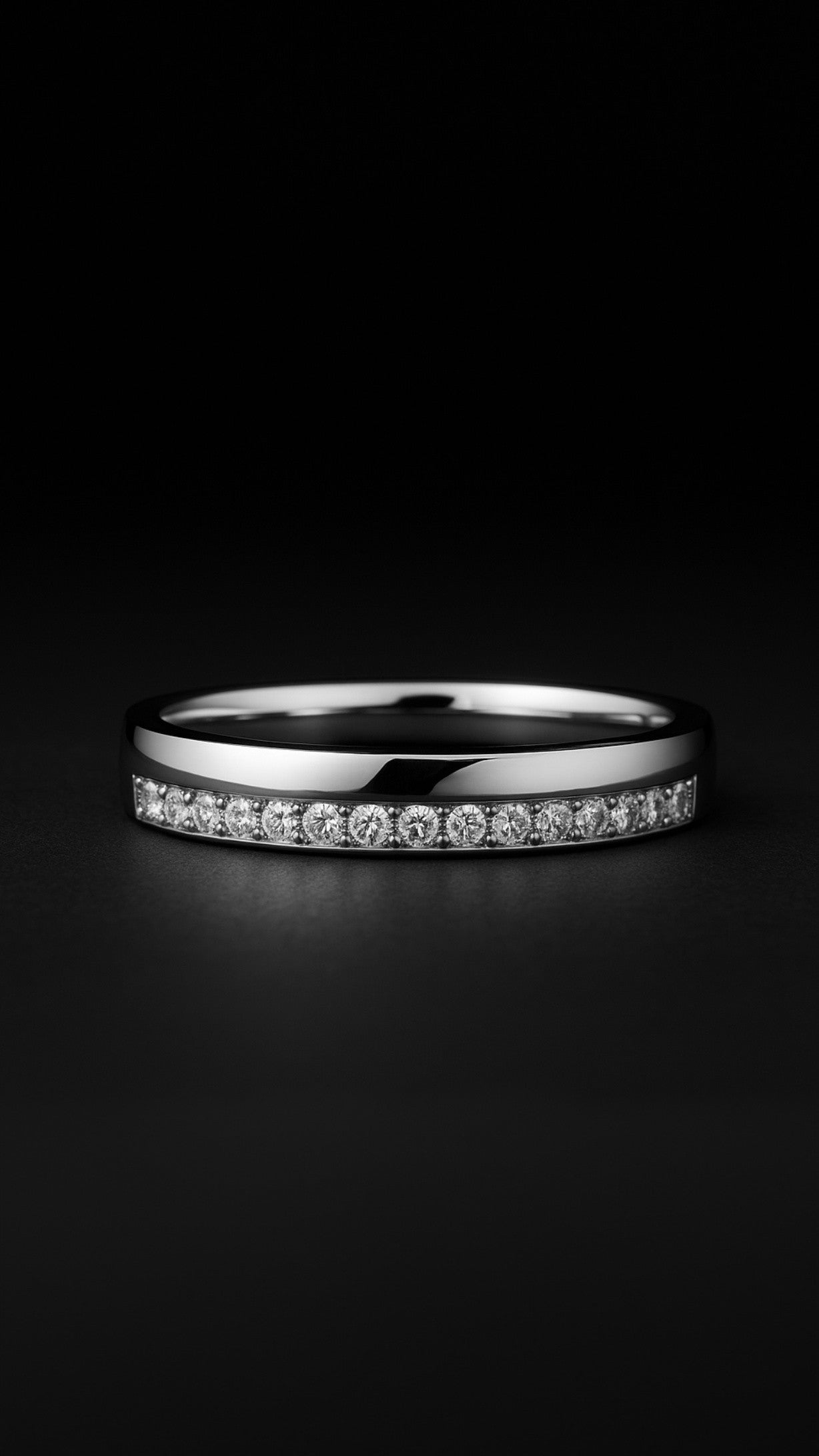 Anillo de plata sofisticado