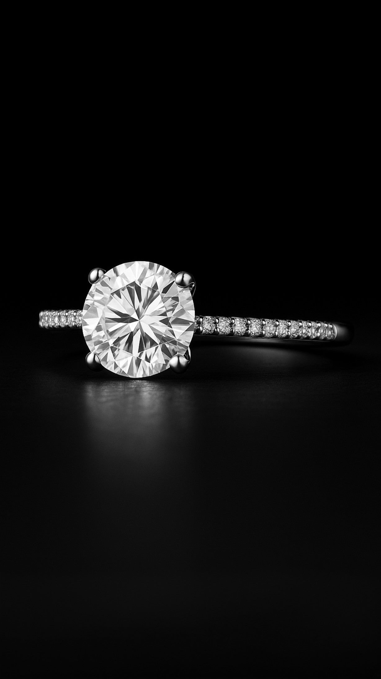 Anillo de diamantes de la realeza