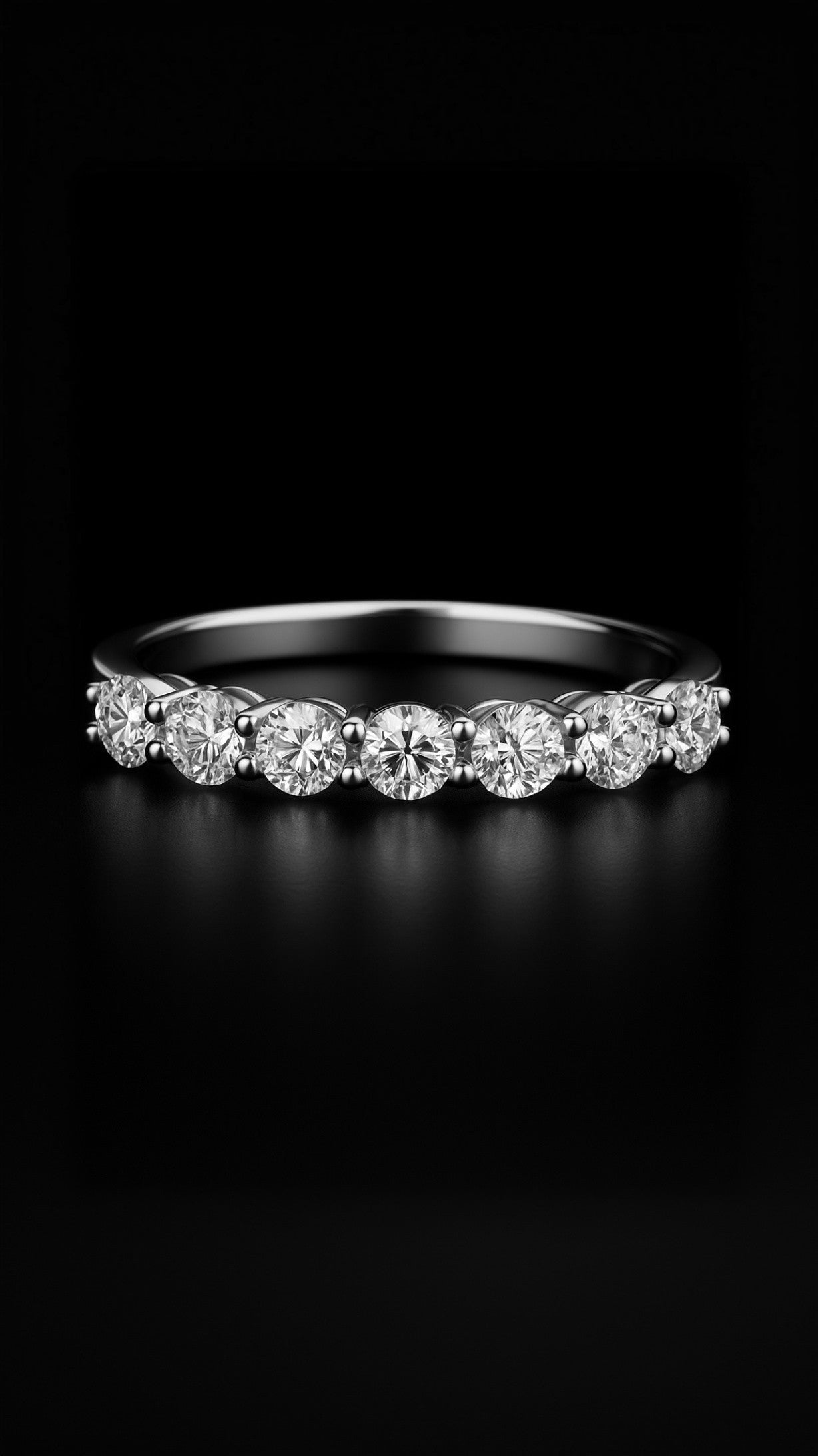 Anillo de cascada de cristal