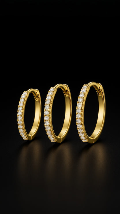 Celestia Kristallörhängen