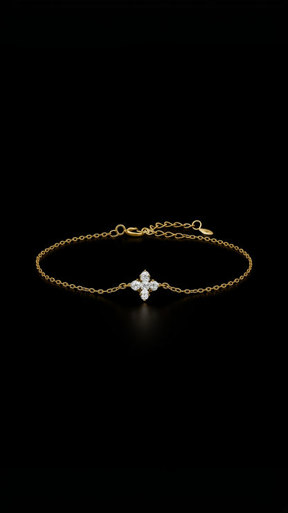 Kärleksblad Armband