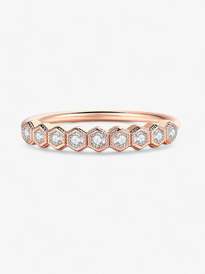 Hexa Hours Ring