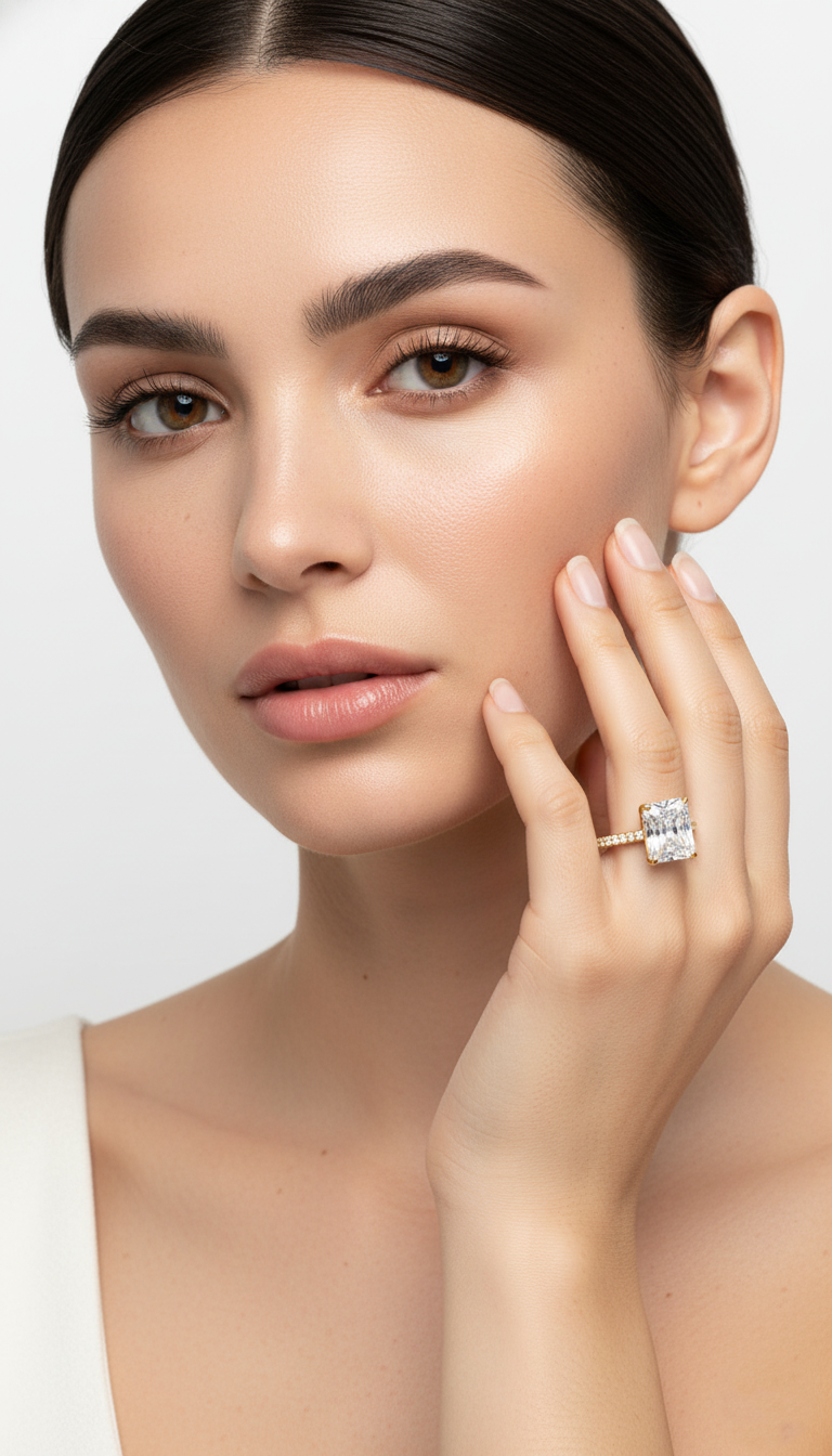 Kosmisk Glittring Ring