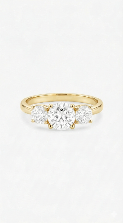 Bague Luminosité Scintillante