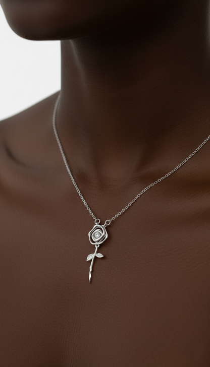 Romantisk Rosett Halsband