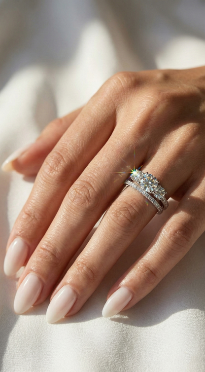 煌めく魅力の指輪