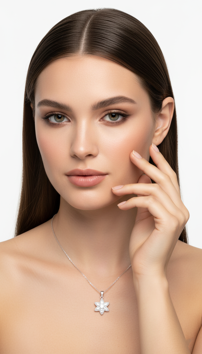 Snowflake Whisper Necklace