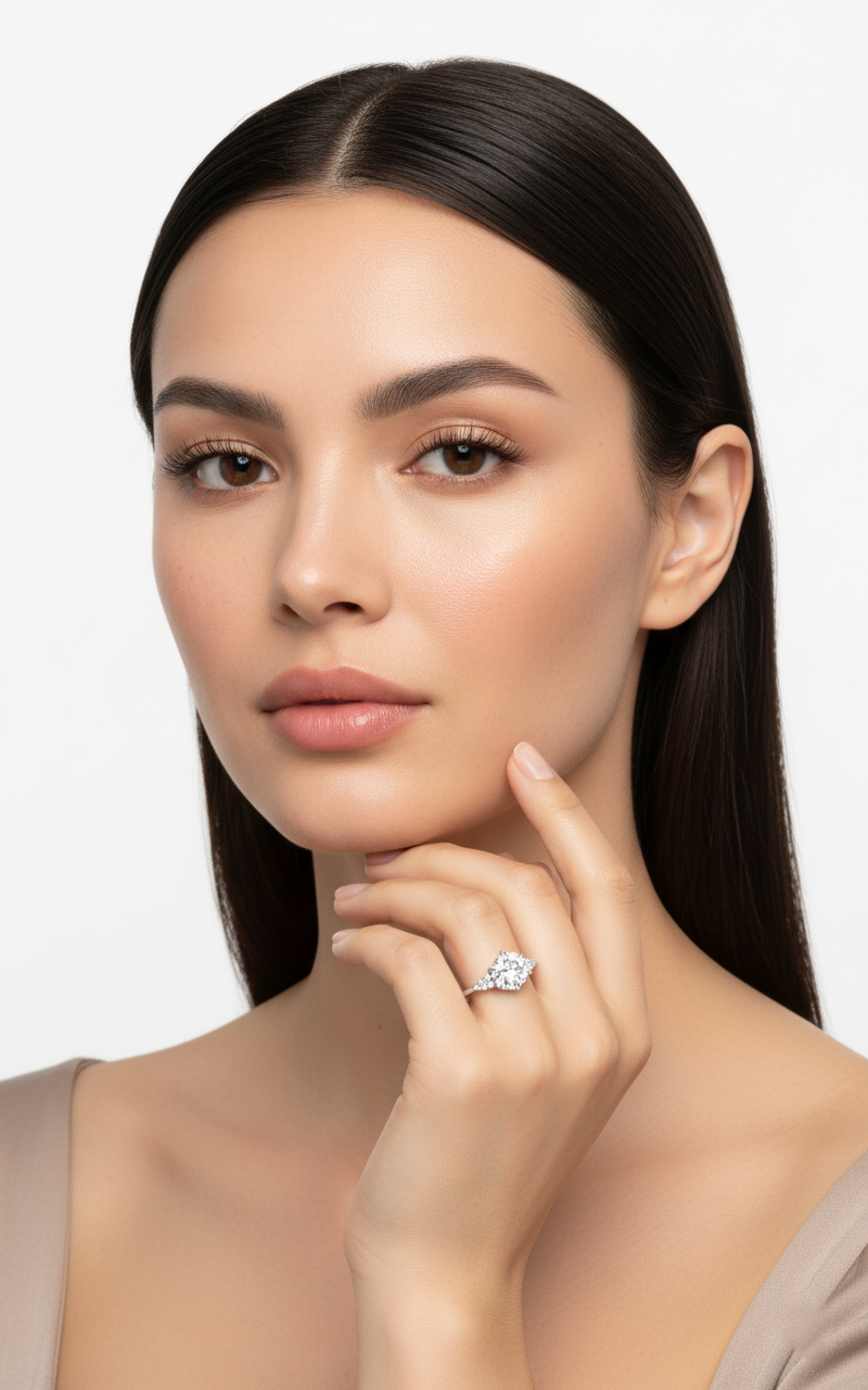Anillo de ensueño de diamantes