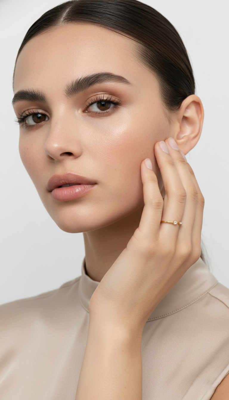 Stjärnprydd Majestät Ring