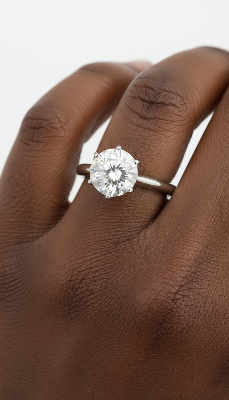 Polished Radiance Ring