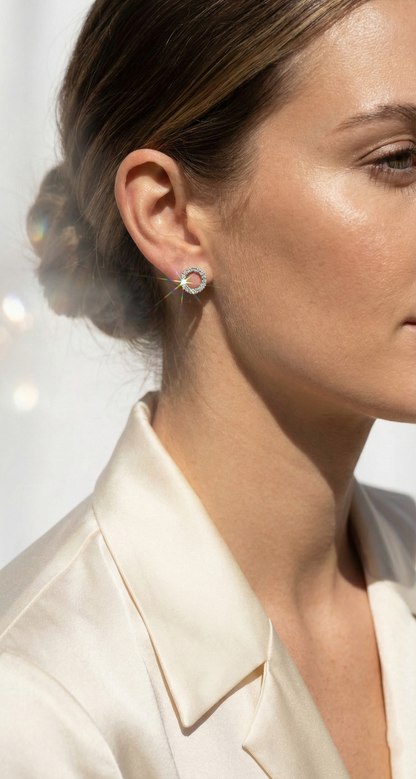 Eternity Hoops Earrings