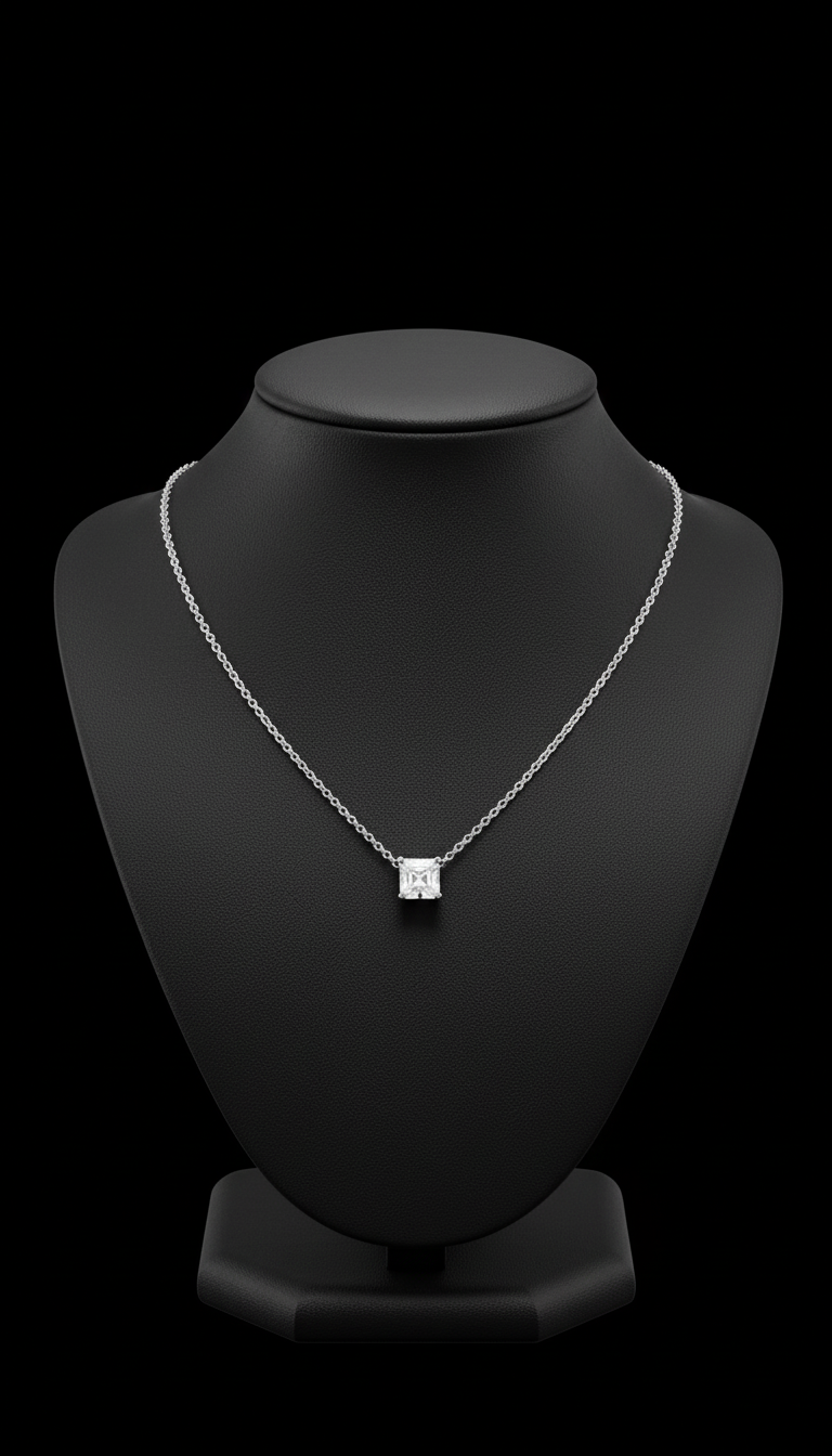 Tidlös Glittrande Halsband