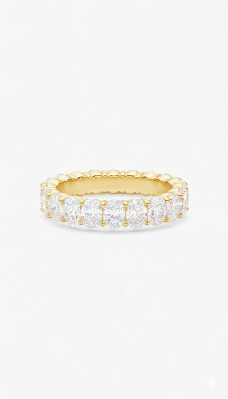 Bague Orbite en Pierre de Lune