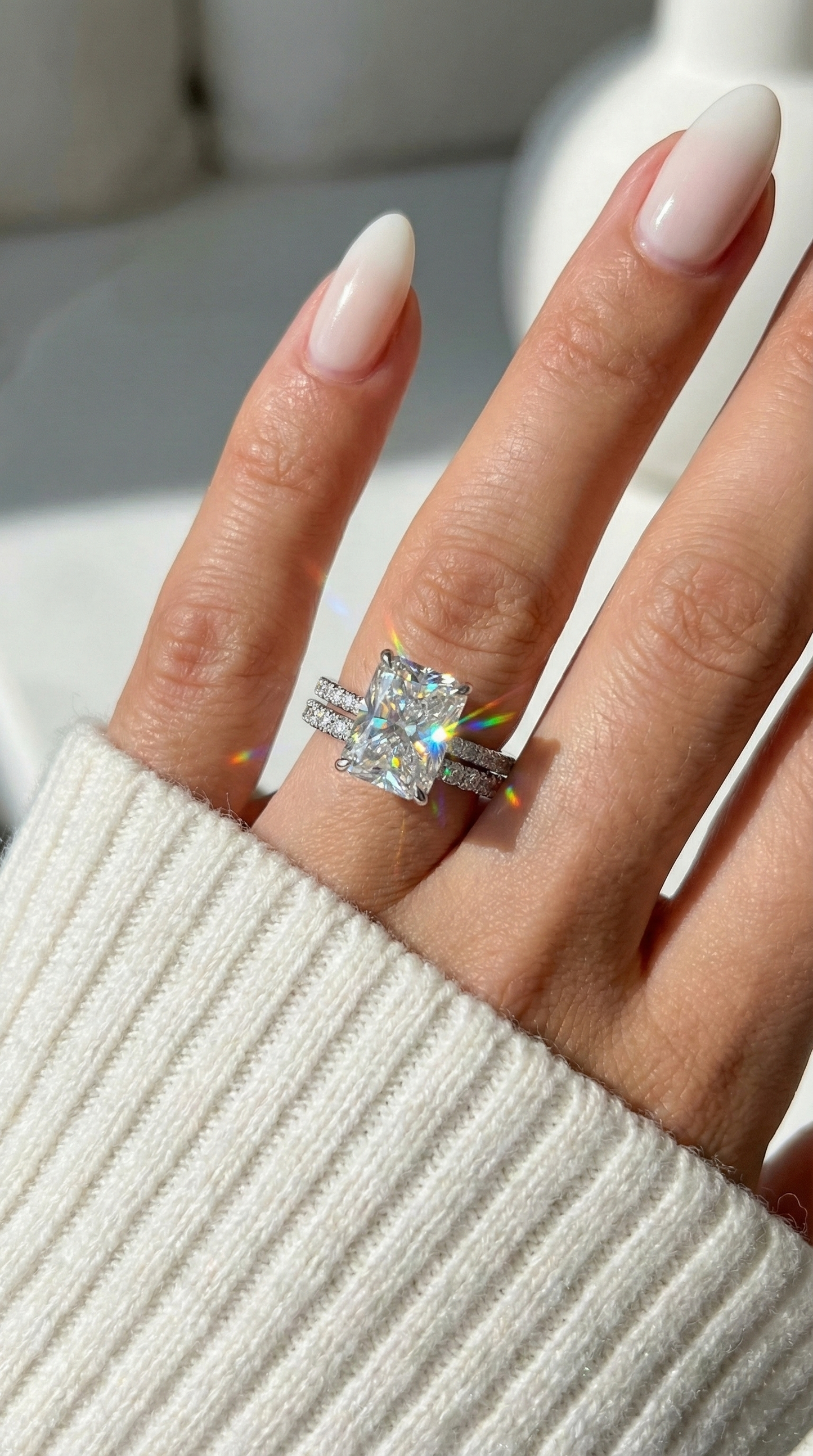 Bague Galaxie Scintillante