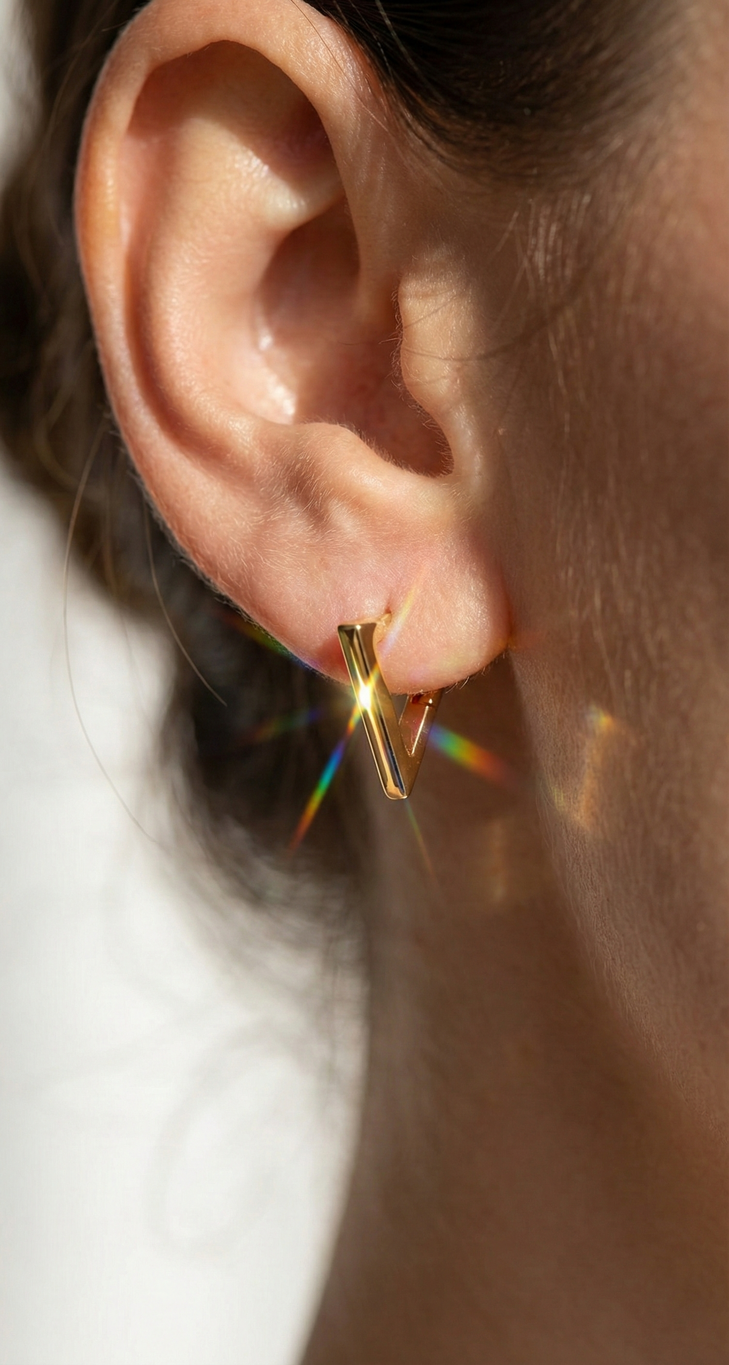 Pyramid Prism Earrings