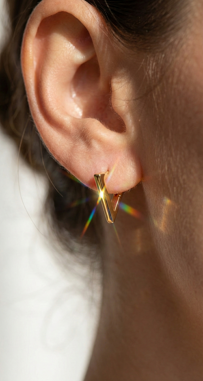 Pyramid Prism Earrings