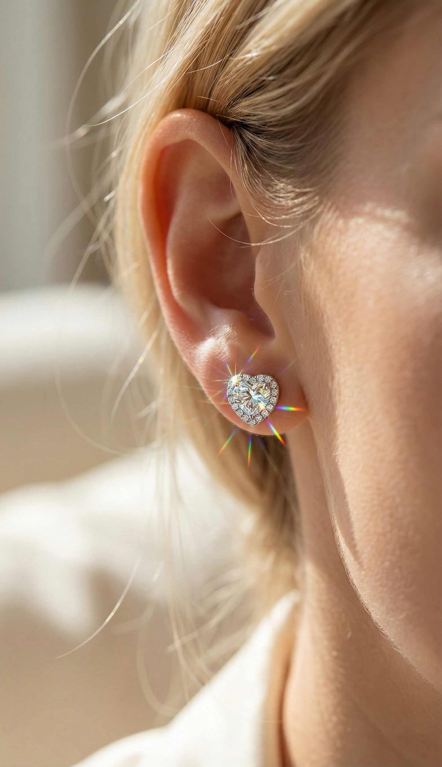 Luminescent Love Earrings